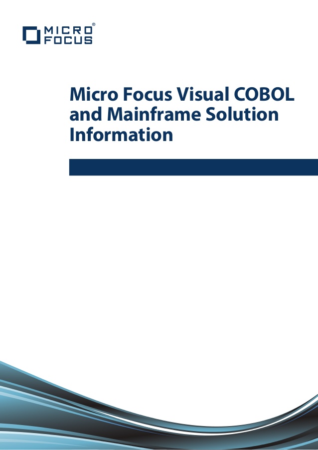 Free micro focus cobol compiler